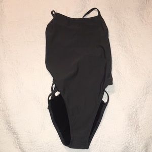 charcoal/grey nico 2 jolyn onesie/swimsuit